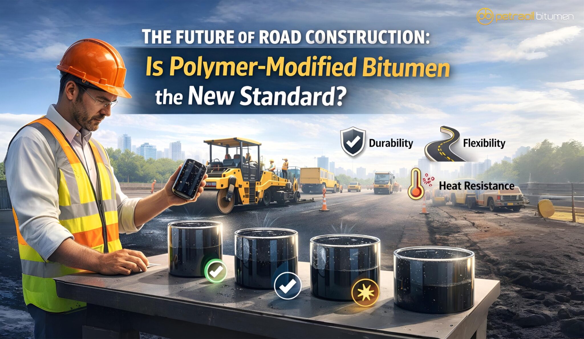 Polymer Modified Bitumen : The Future Standard in Modern Road Construction